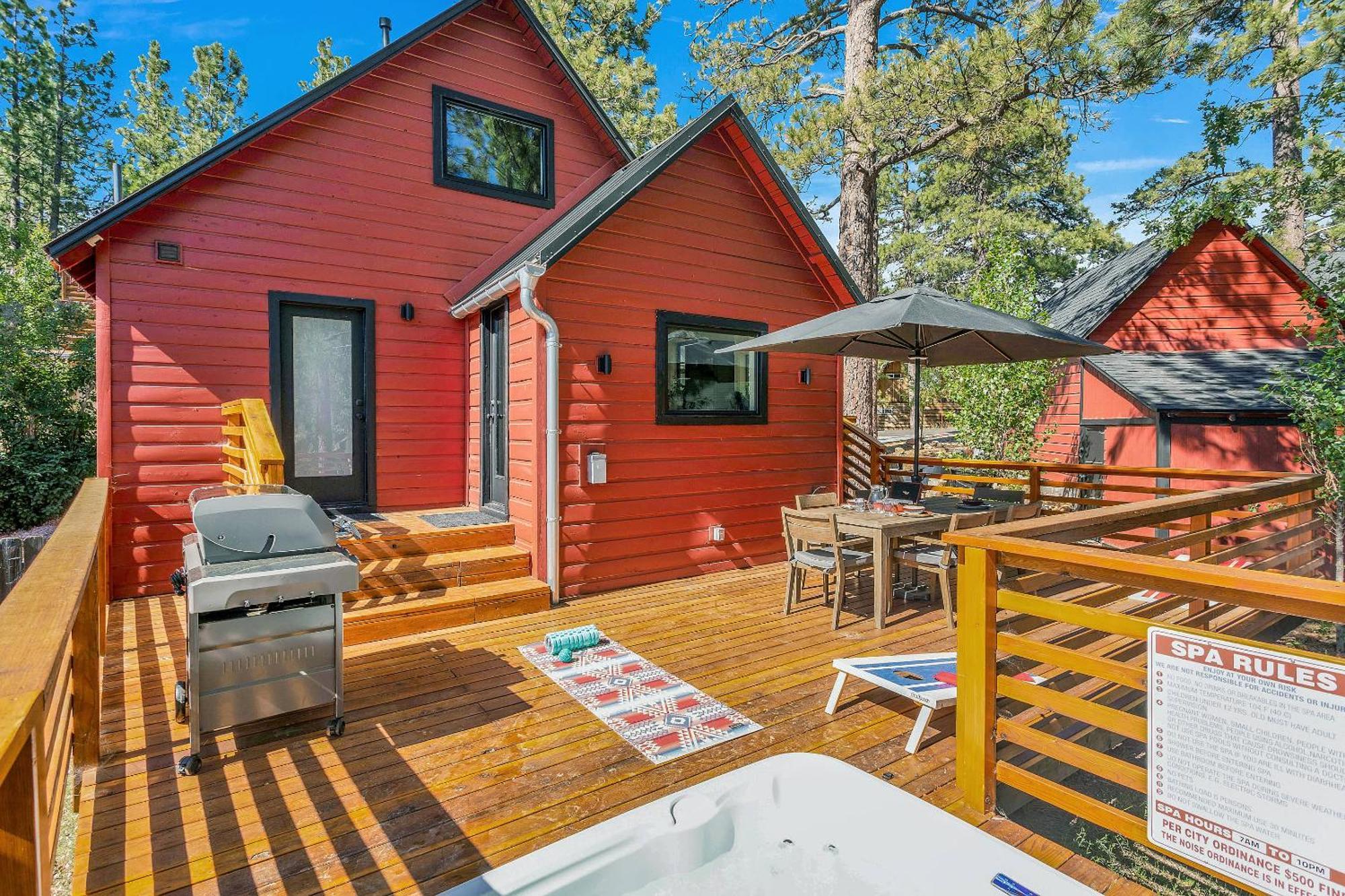 Sled-Ski Lakeside Village Cabin - Spa - Bbq - Firepit - Loft - Games Big Bear Lake Exterior foto